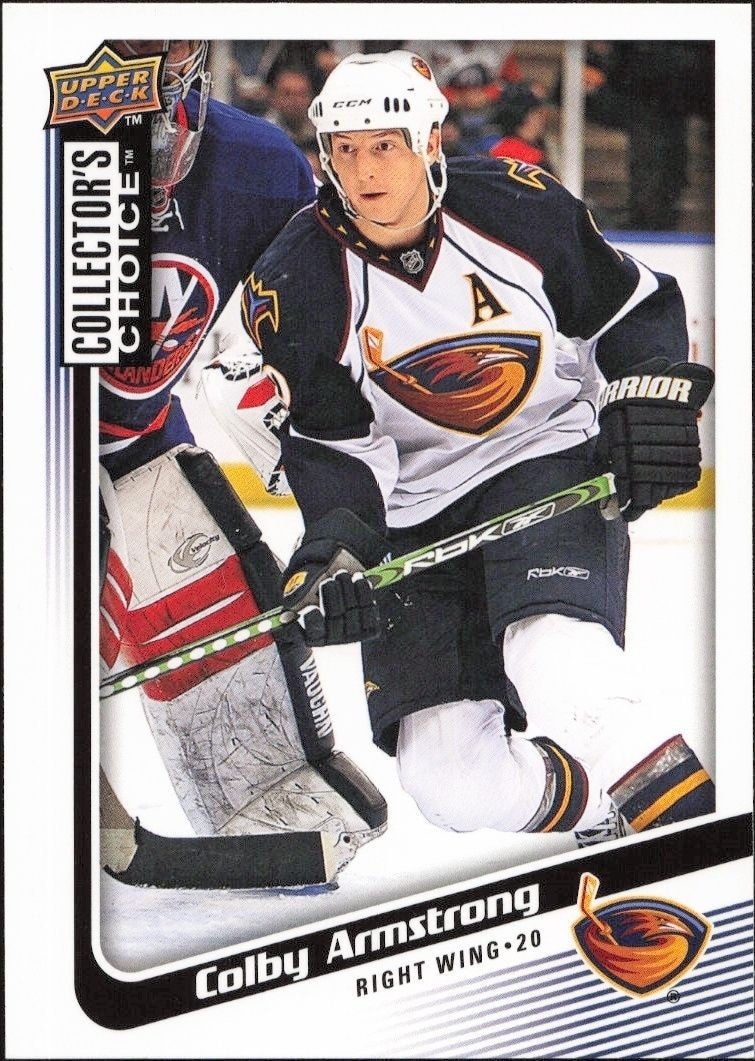 2009-10 Upper-Deck Collector's Choice Colby Armstrong #24 trading card