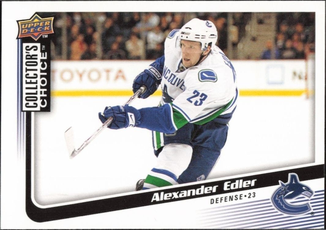 2009-10 Upper-Deck Collector's Choice Alexander Edler #141 trading card