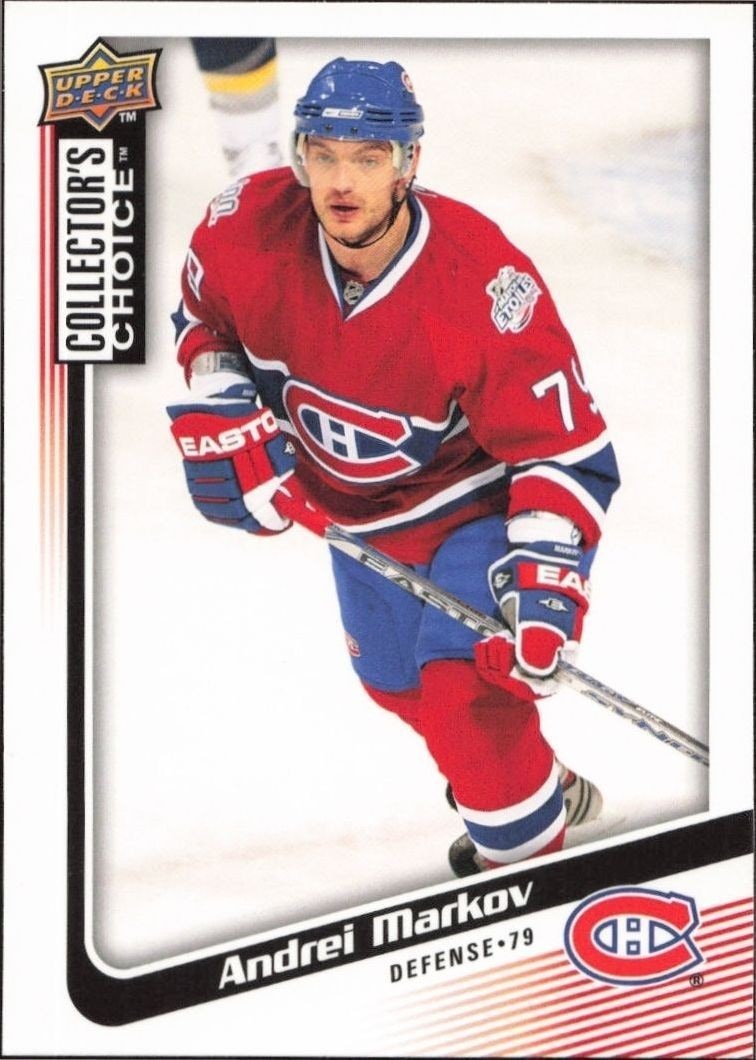2009-10 Upper-Deck Collector's Choice Andrei Markov #111 trading card