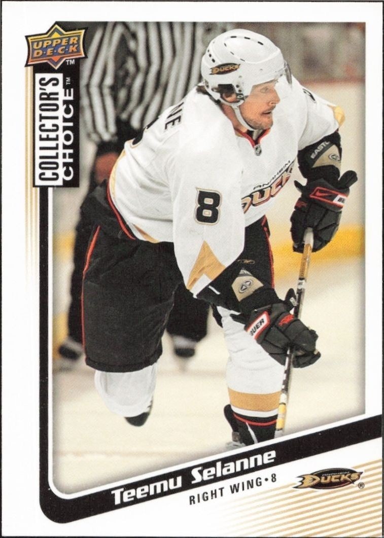 2009-10 Upper-Deck Collector's Choice Teemu Selanne #95 trading card