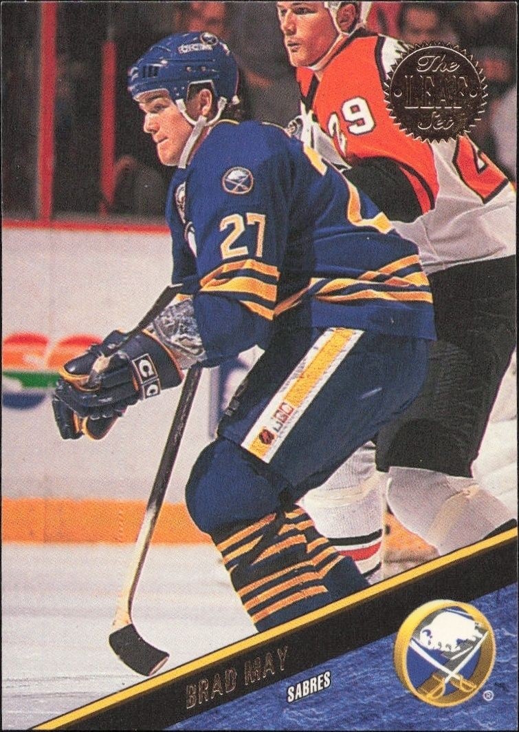 1993-94 Leaf Series 1 Brad May #47 trading card