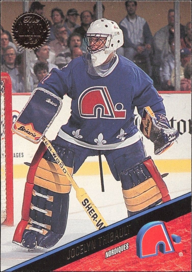 1993-94 Leaf Series 2 Jocelyn Thibault #428 trading card