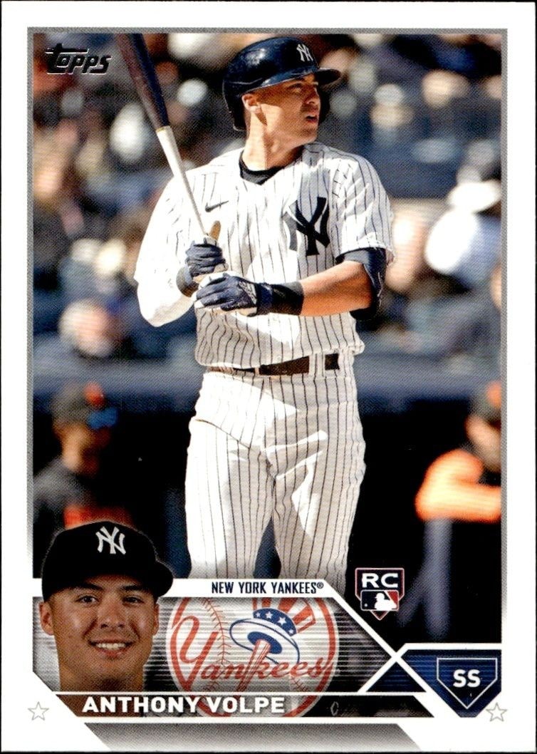 2023 Topps Anthony Volpe #460 trading card