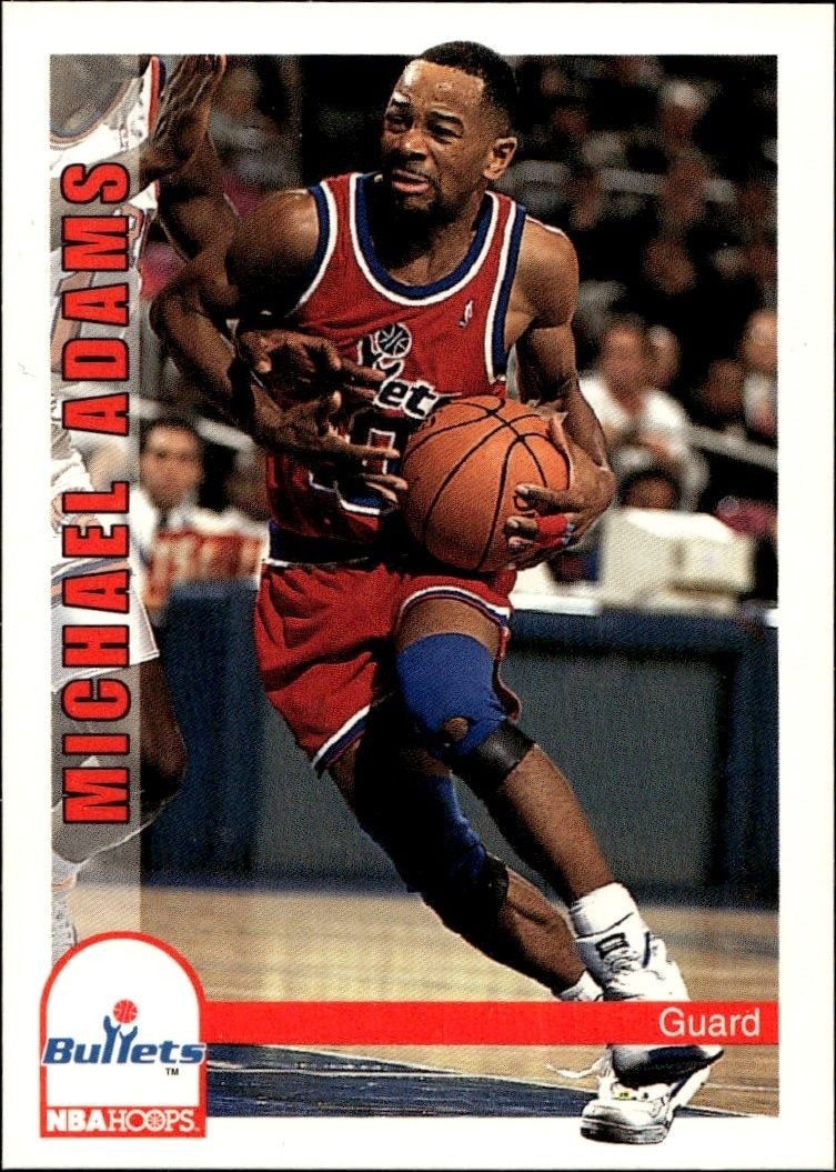 1992-93 Skybox NBA Hoops Michael Adams #230 trading card