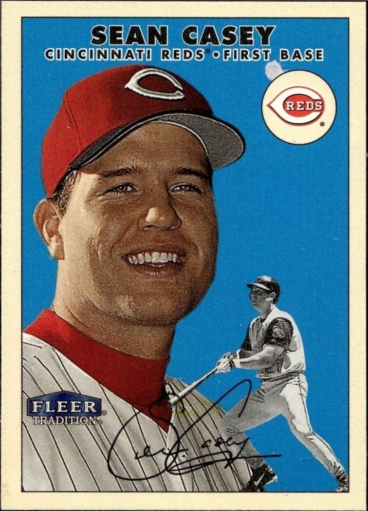 2000 Fleer Tradition Sean Casey #277 trading card