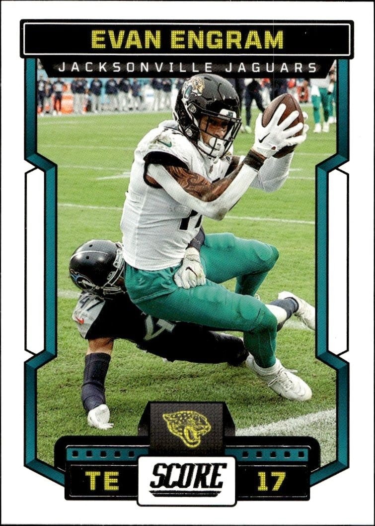 2023 Panini Score Evan Engram #21 trading card