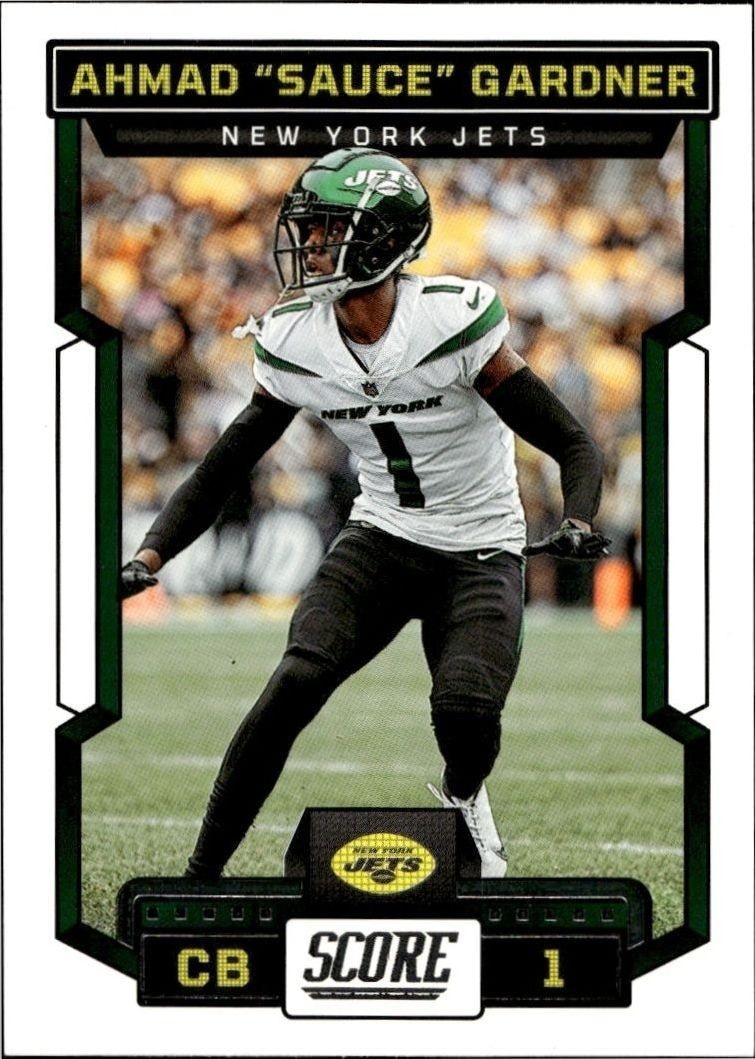 2022 Panini Score Odafe Oweh #187 trading card