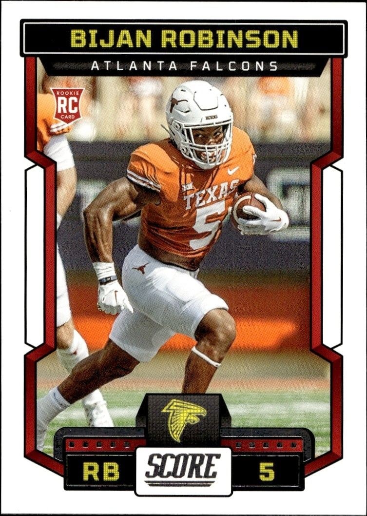 2023 Panini Score Bijan Robinson #315 trading card