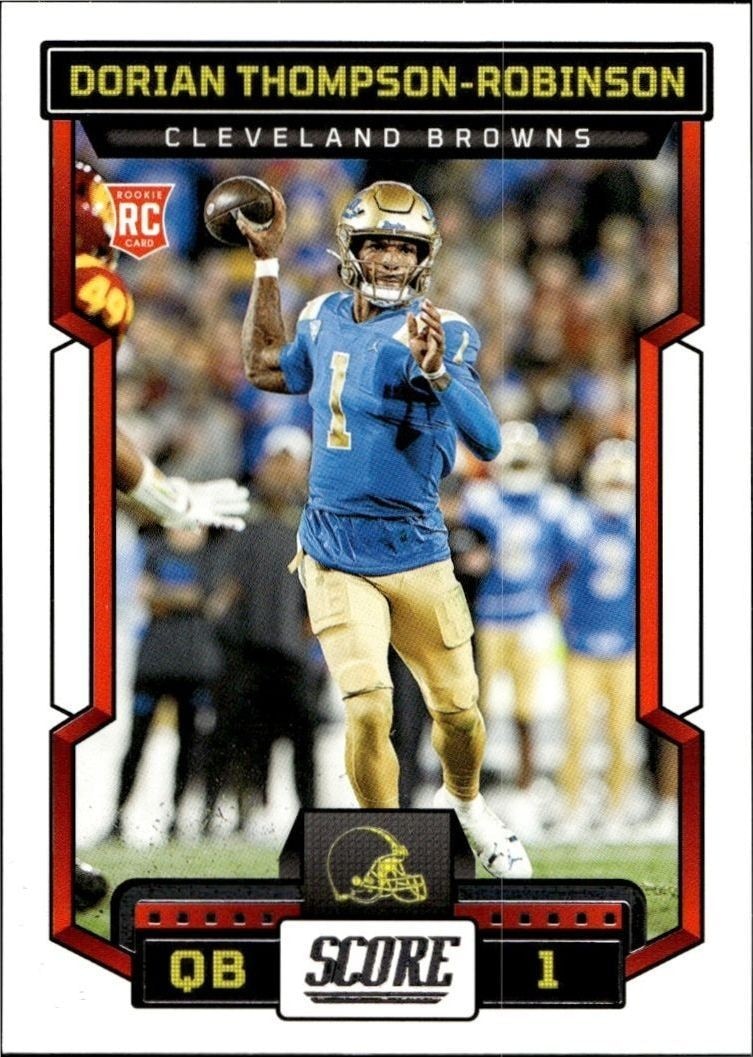 2023 Panini Score Dorian Thompson-Robinson #314 trading card