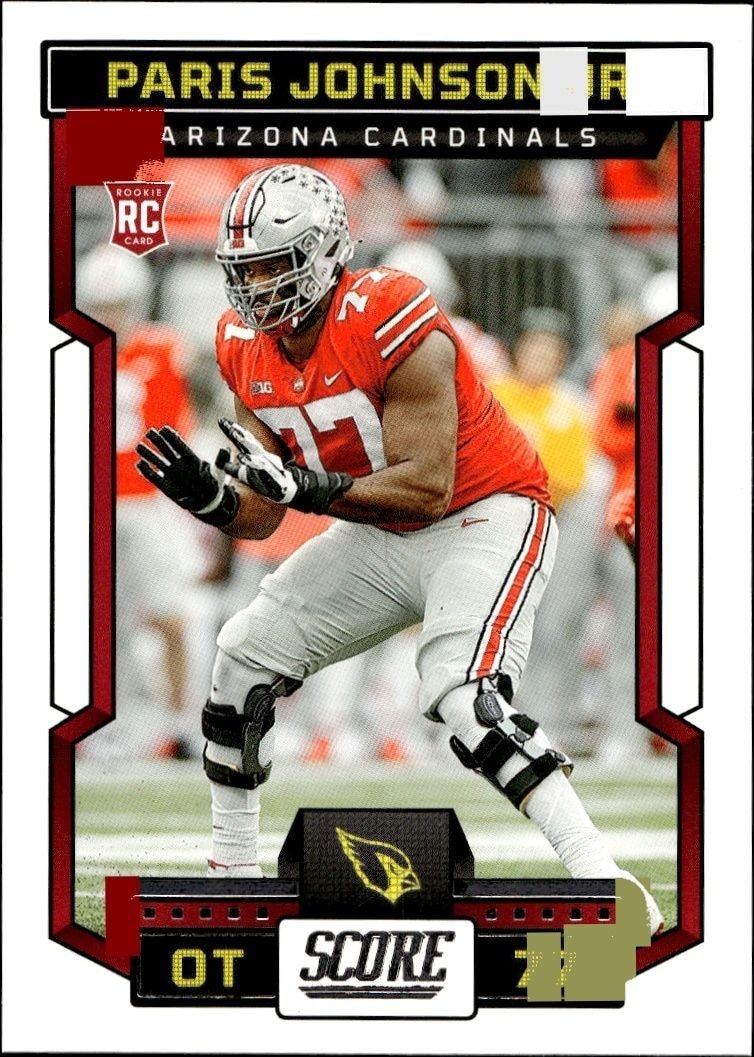 2023 Panini Score Paris Johnson Jr. #399 trading card