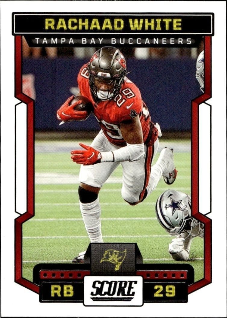 2023 Panini Score Rachaad White #64 trading card