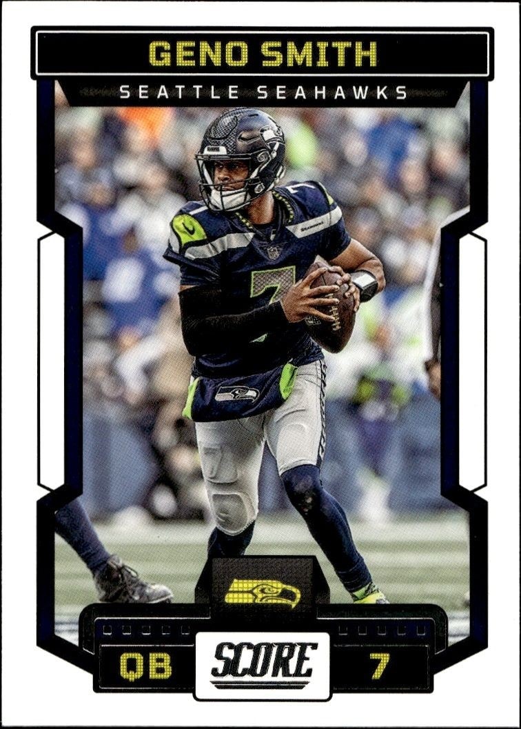 2023 Panini Score Geno Smith #179 trading card