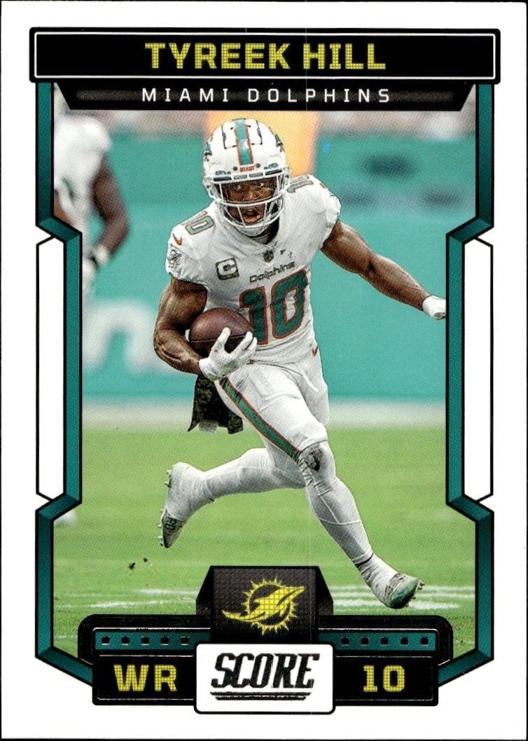 2023 Panini Score Tyreek Hill #273 trading card