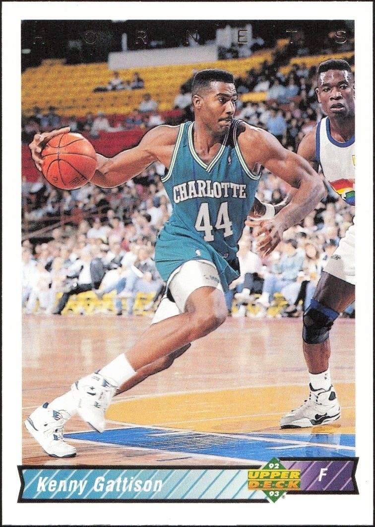 1992-93 Upper-Deck Kenny Gattison #284 trading card
