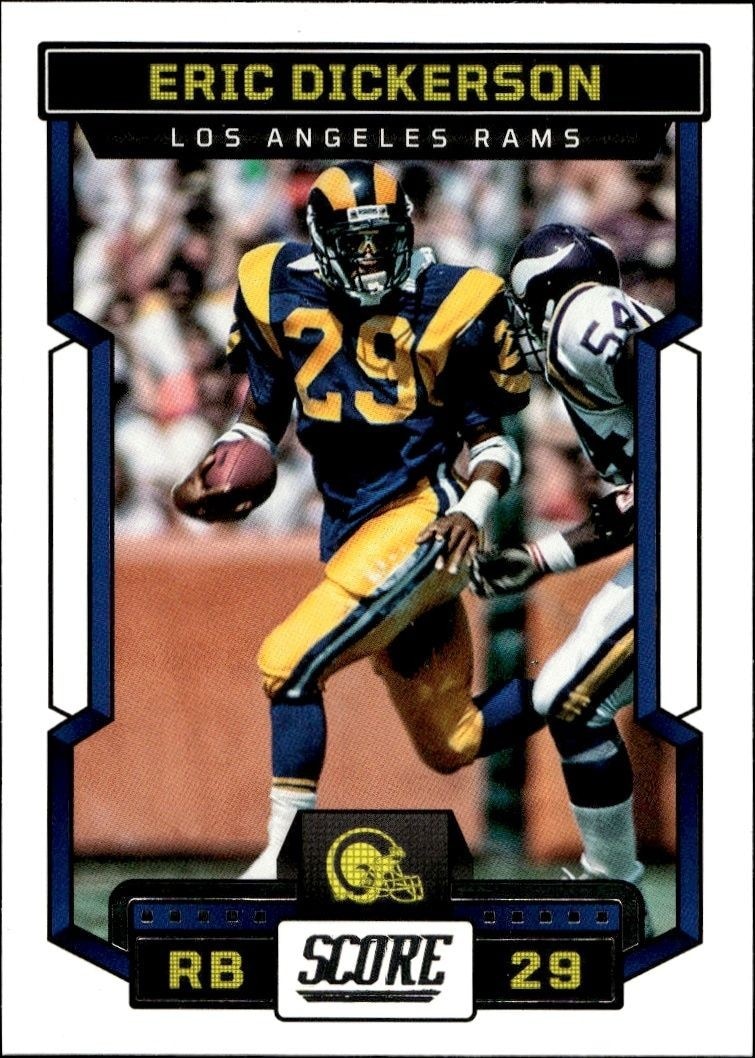 2023 Panini Score Eric Dickerson #167 trading card