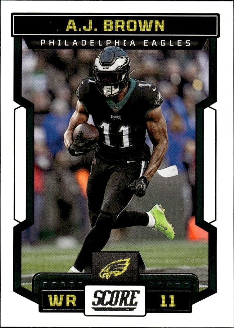2023 Panini Score A.J. Brown #243 trading card