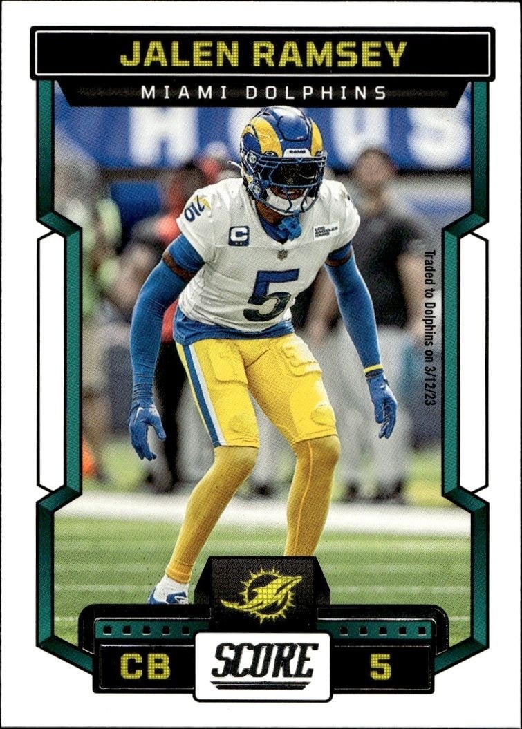 2023 Panini Score Jalen Ramsey #166 trading card
