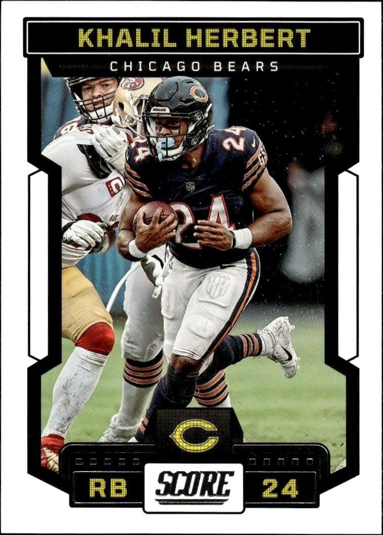 2023 Panini Score Khalil Herbert #101 trading card