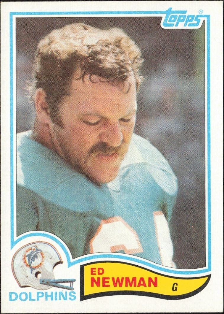 1982 Topps Ed Newman #134 trading card