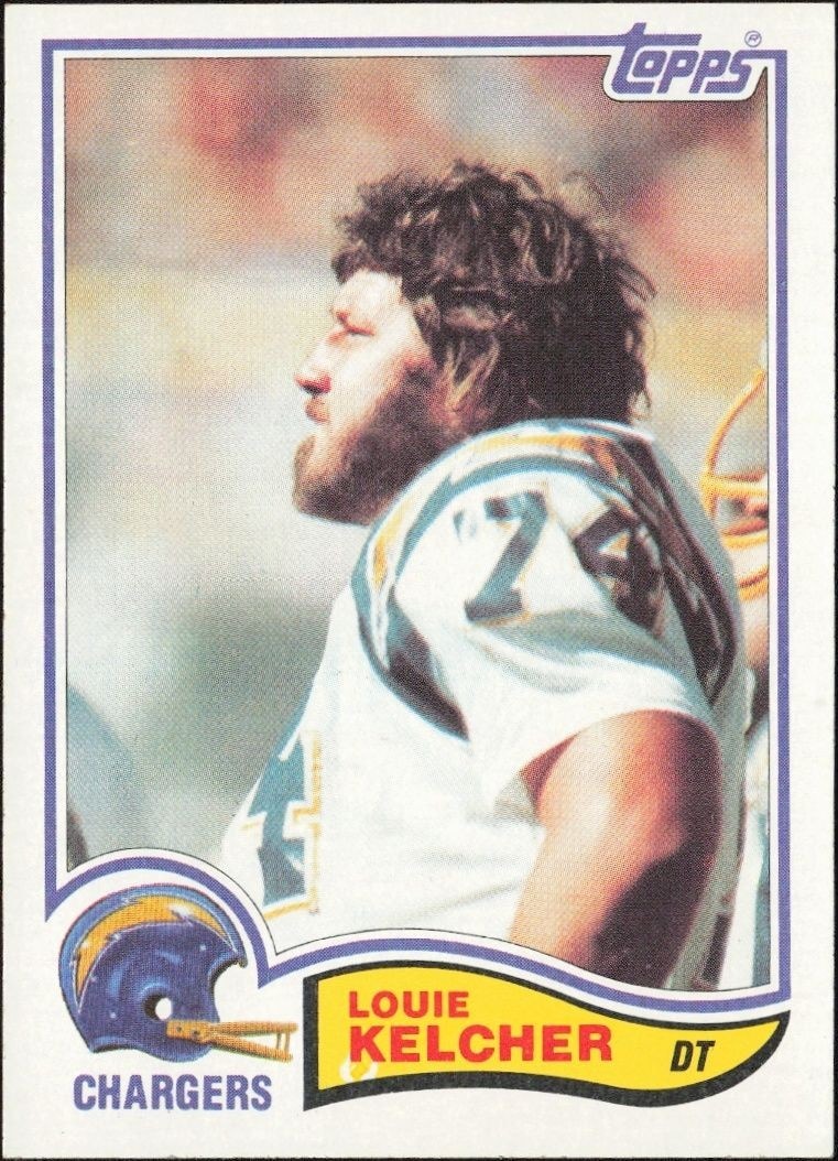 1982 Topps Louie Kelcher #235 trading card