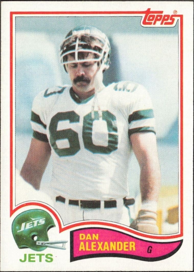 1982 Topps Dan Alexander #161 trading card