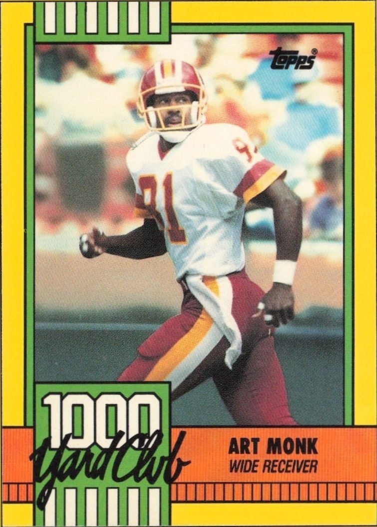 1990 Topps Art Monk #16 trading card