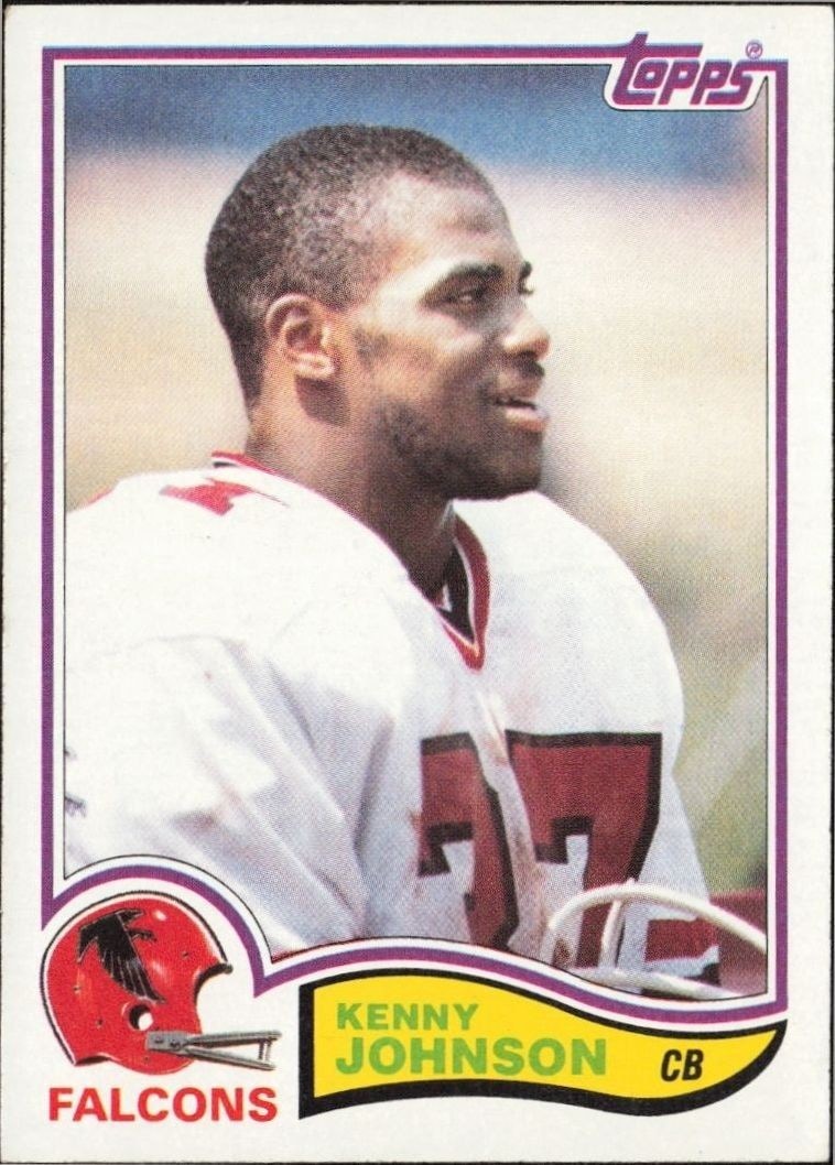 1982 Topps Kenny Johnson #283 trading card