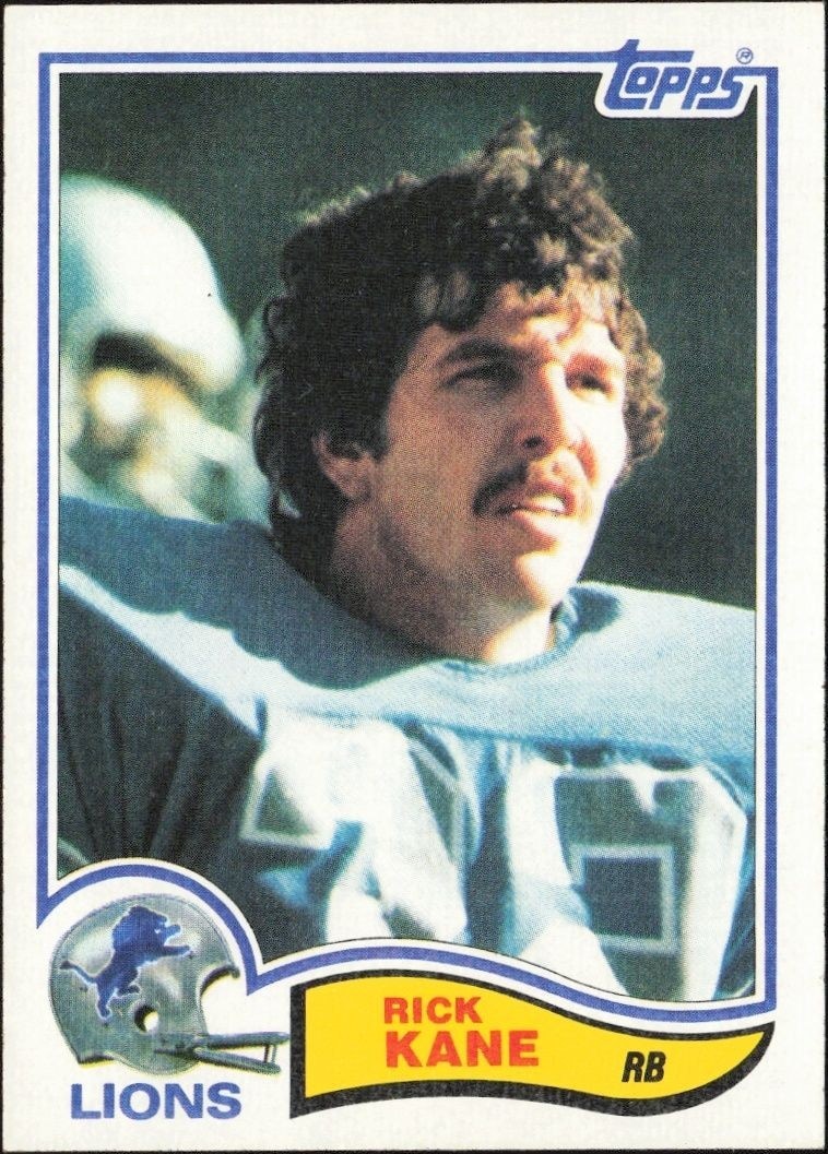 1982 Topps Rick Kane #342 trading card
