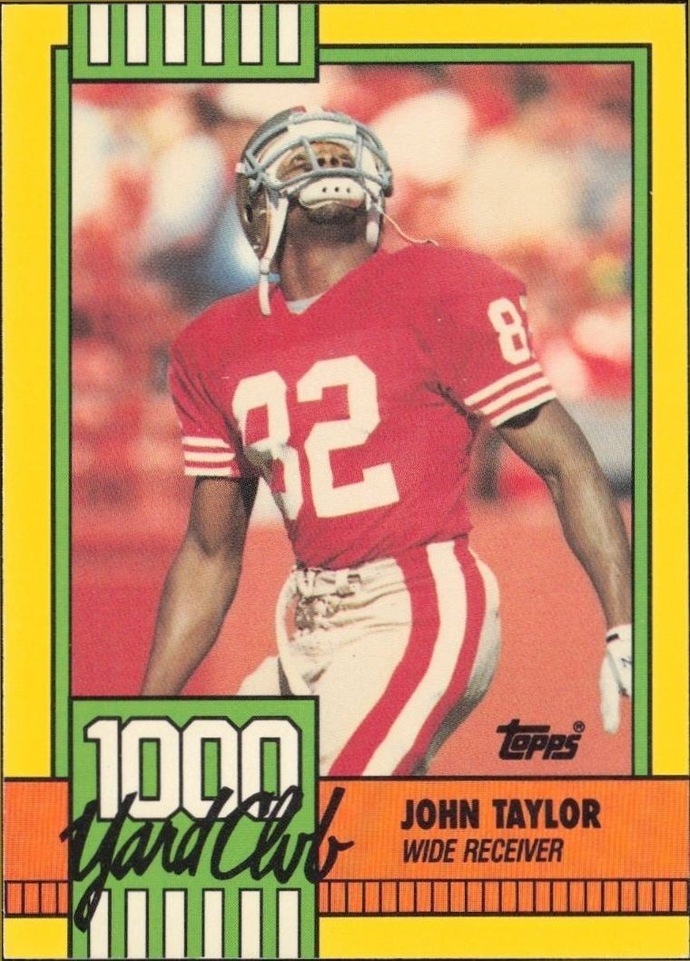 1990 Topps John Taylor #24 trading card