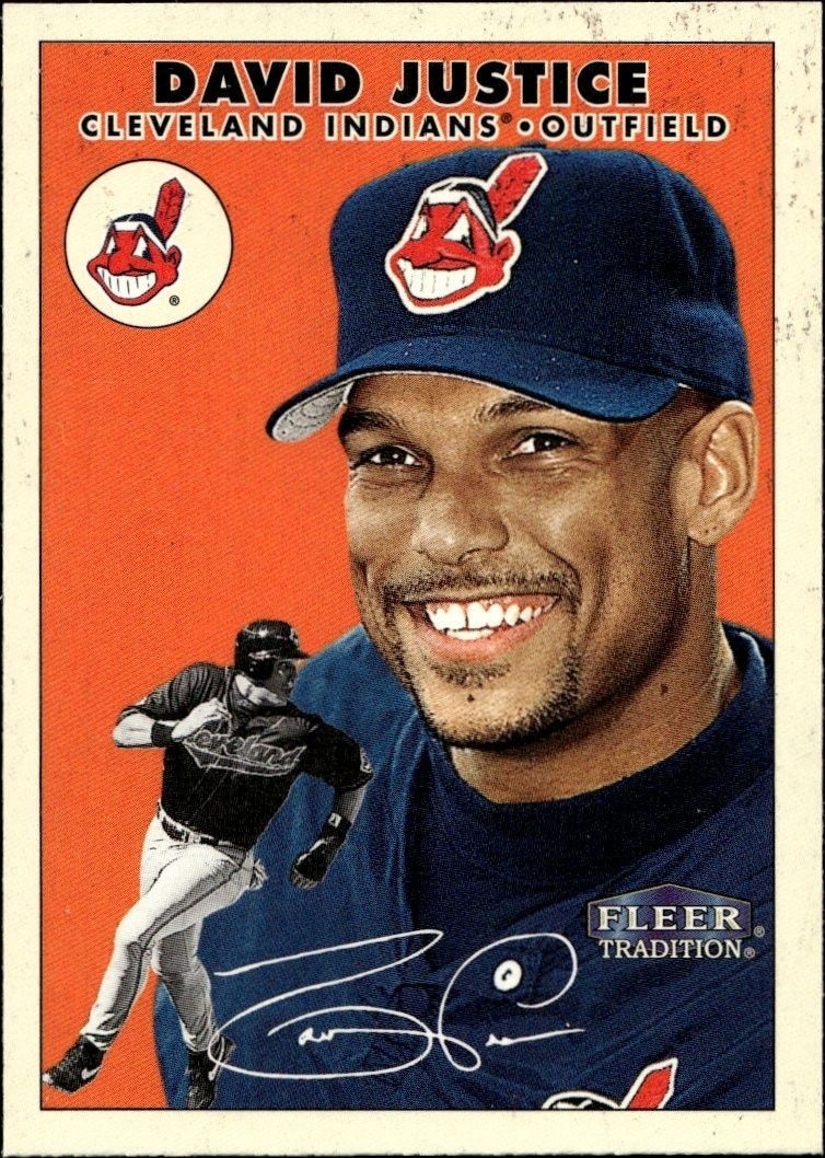 2000 Fleer Tradition Glossy David Justice #339 trading card