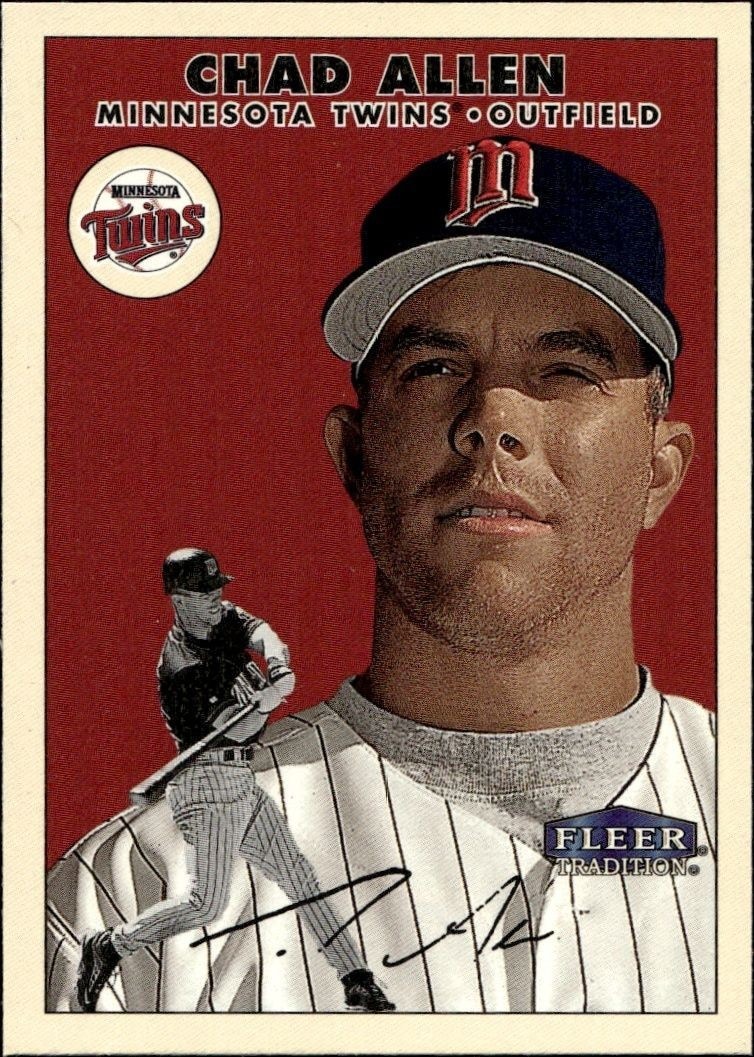 2000 Fleer Tradition Glossy Chad Allen #402 trading card