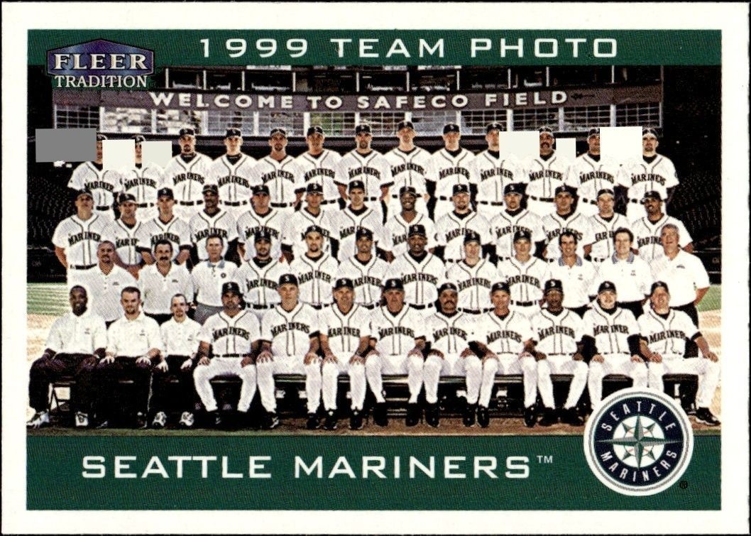 2000 Fleer Tradition Glossy Seattle Mariners #433 trading card