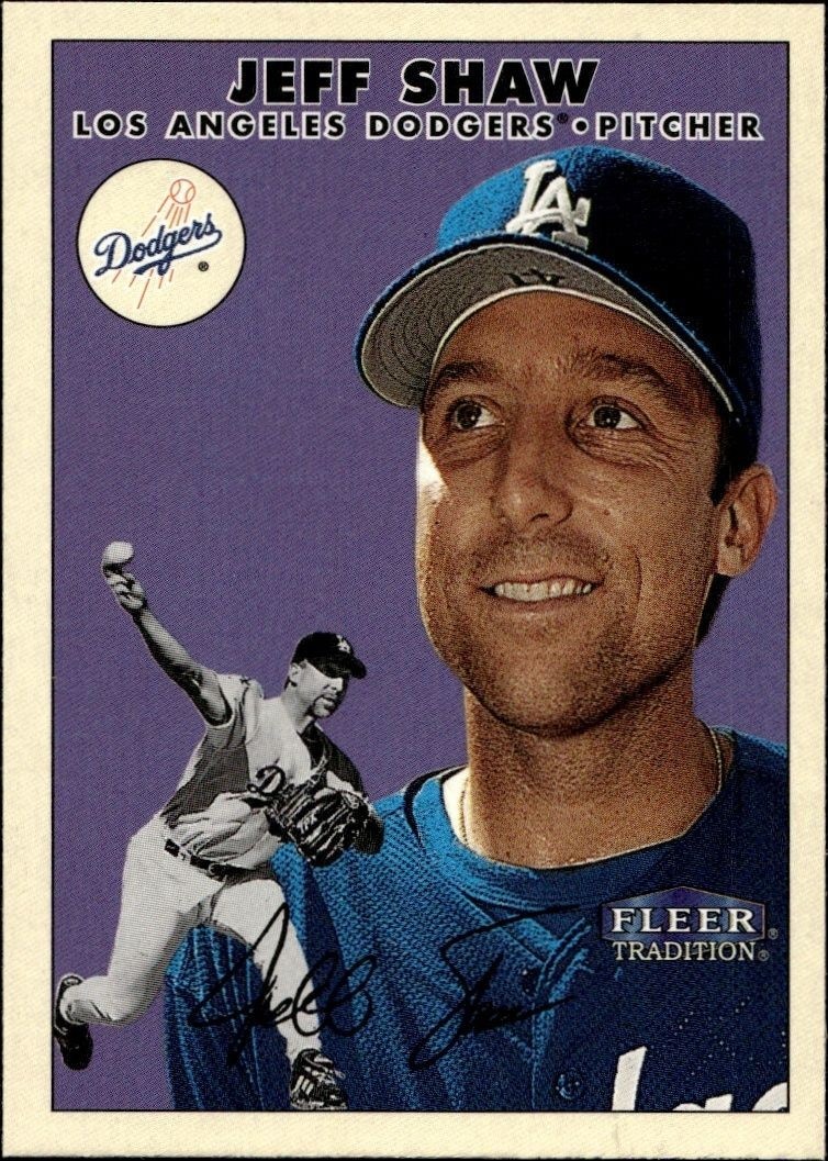 2000 Fleer Tradition Glossy Jeff Shaw #285 trading card
