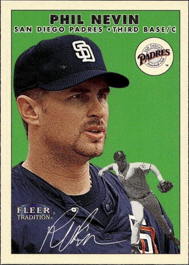 2000 Fleer Tradition Glossy Phil Nevin #280 trading card