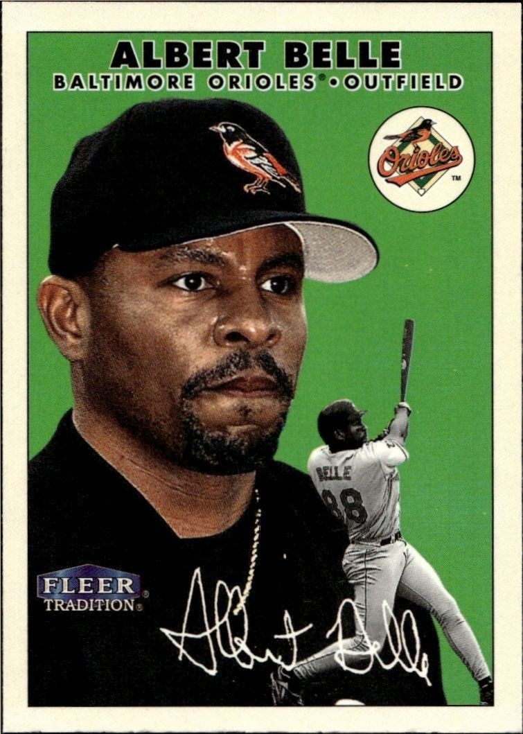 2000 Fleer Tradition Glossy Albert Belle #258 trading card