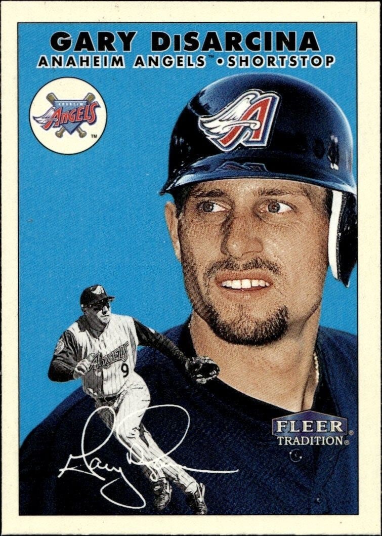 2000 Fleer Tradition Glossy Gary DiSarcina #336 trading card