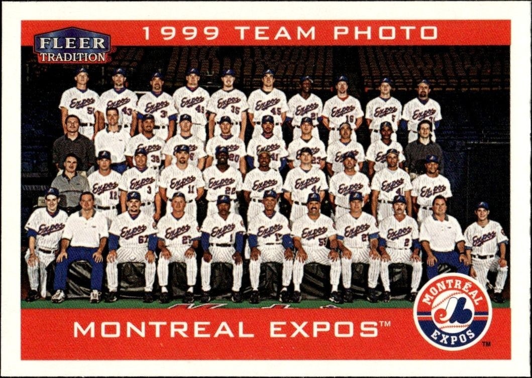 2000 Fleer Tradition Glossy Montreal Expos #97 trading card
