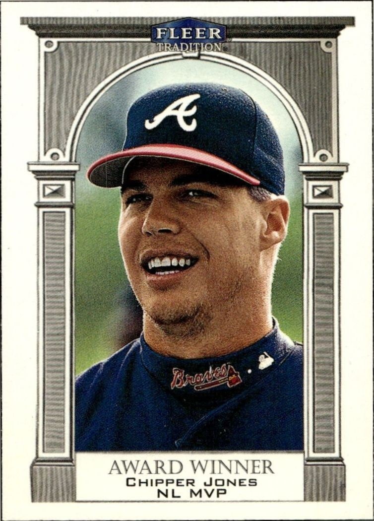 2000 Fleer Tradition Glossy Chipper Jones #440 trading card