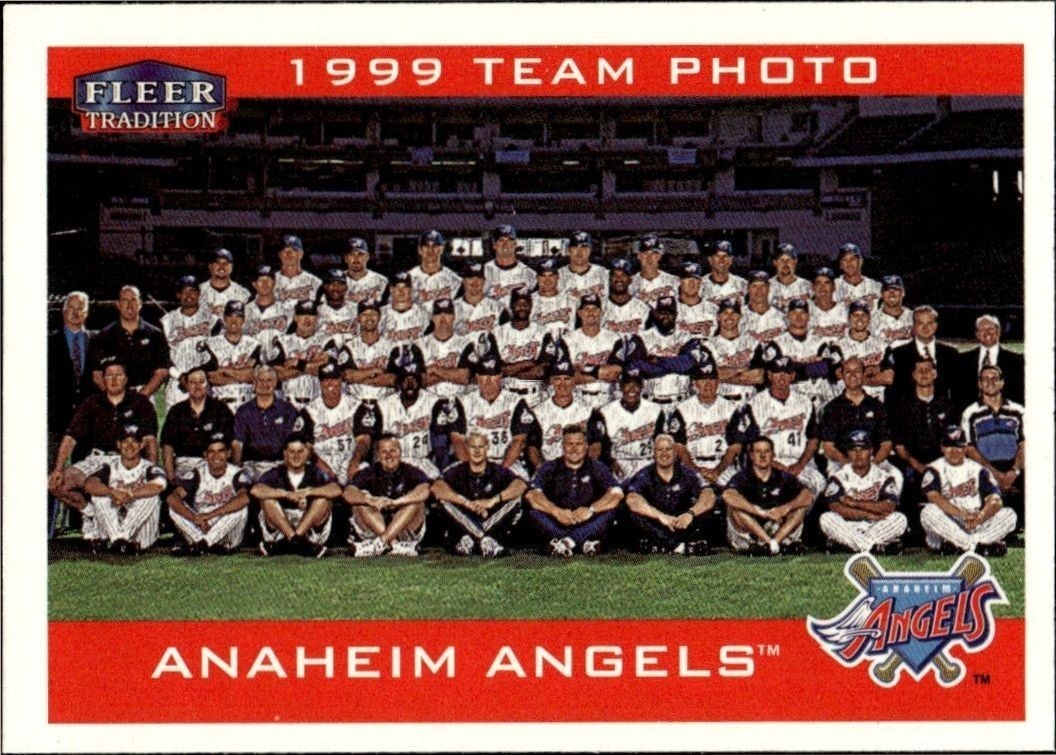 2000 Fleer Tradition Glossy Anaheim Angels #388 trading card