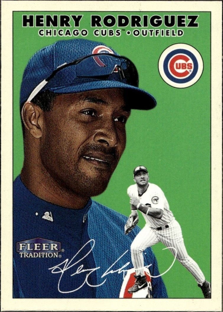 2000 Fleer Tradition Glossy Henry Rodriguez #205 trading card