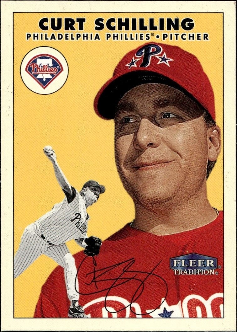 2000 Fleer Tradition Glossy Curt Schilling #6 trading card