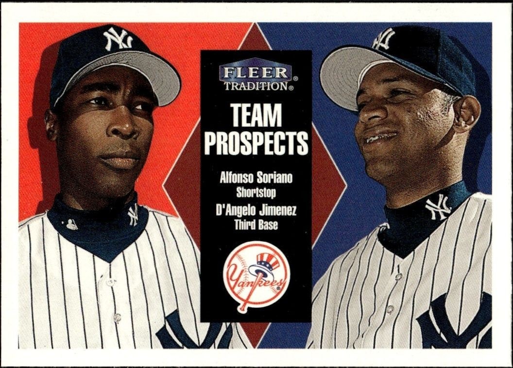 2000 Fleer Tradition Glossy Alfonso Soriano #41 trading card