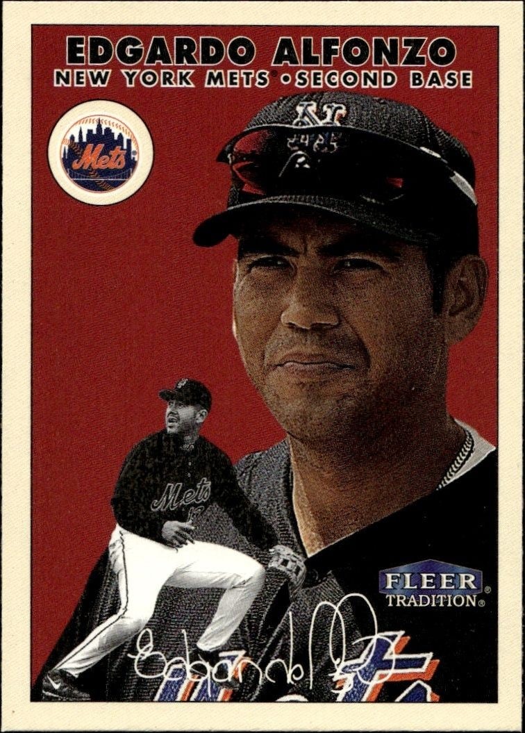 2000 Fleer Tradition Glossy Edgardo Alfonzo #147 trading card