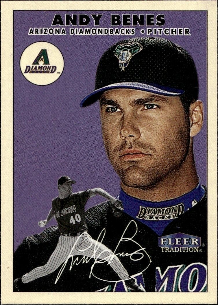 2000 Fleer Tradition Glossy Andy Benes #157 trading card