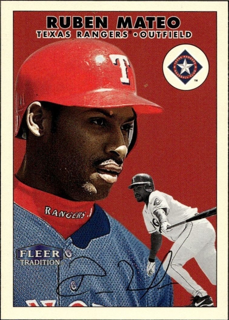 2000 Fleer Tradition Glossy Ruben Mateo #227 trading card