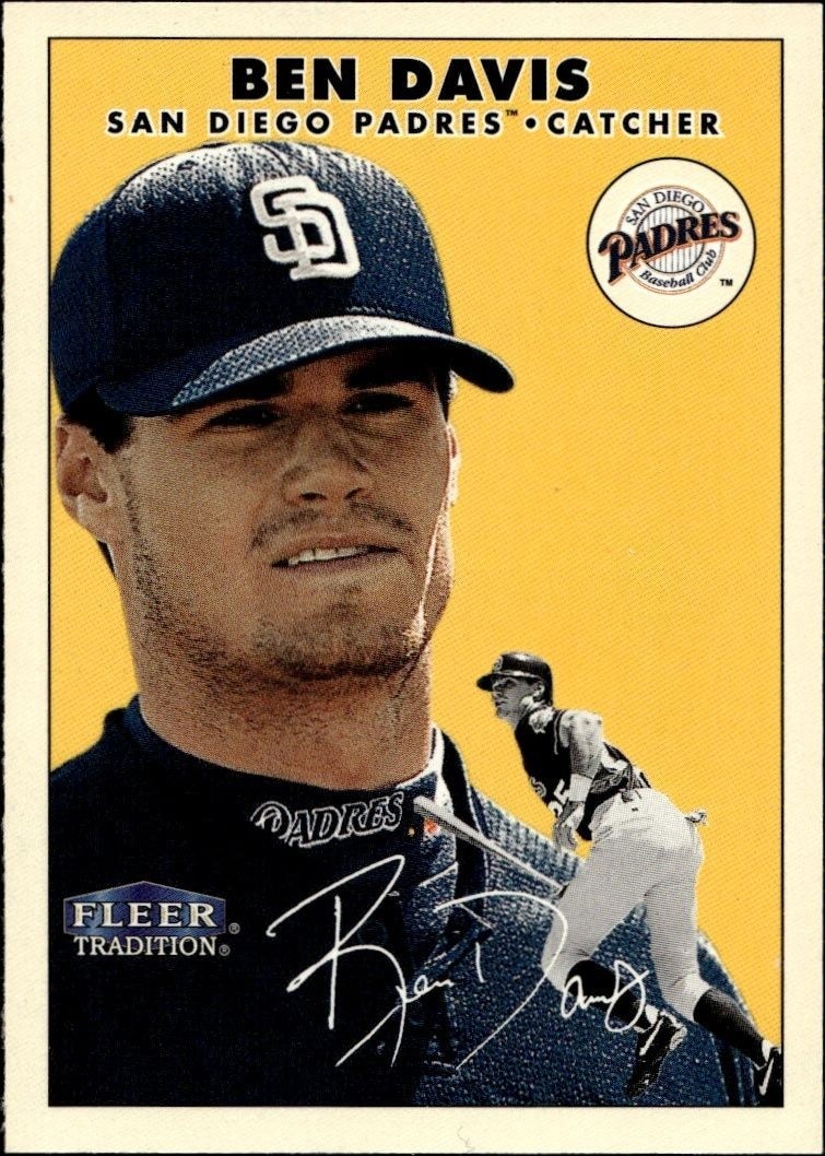 2000 Fleer Tradition Glossy Ben Davis #82 trading card