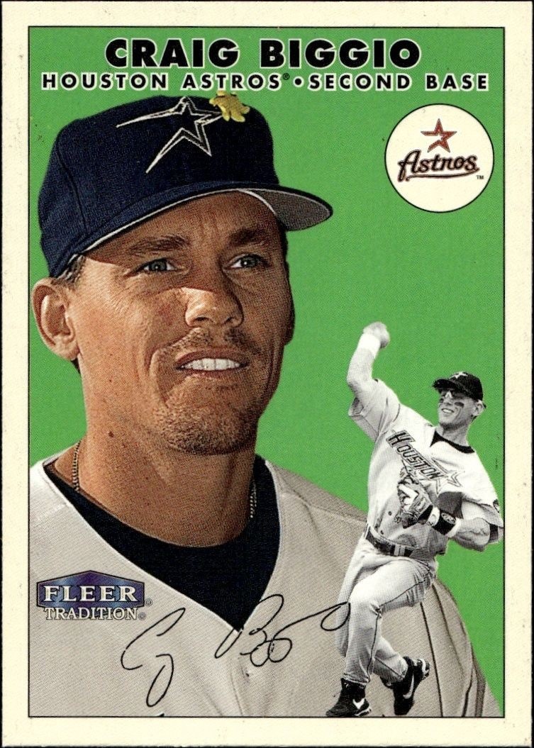 2000 Fleer Tradition Glossy Craig Biggio #208 trading card