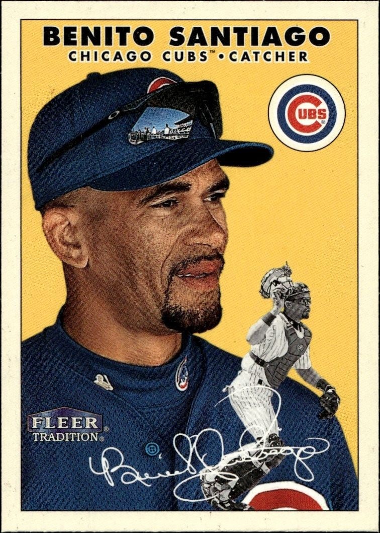 2000 Fleer Tradition Glossy Benito Santiago #128 trading card