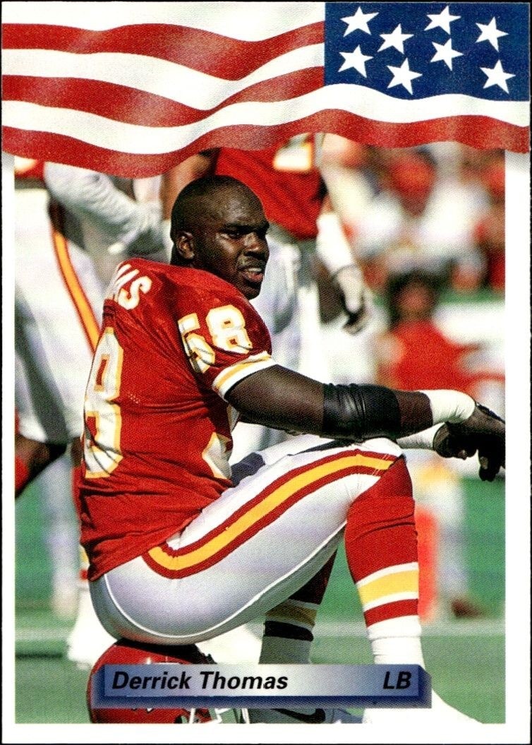 1992 Aw-Sports Team NFL Derrick Thomas #230 trading card
