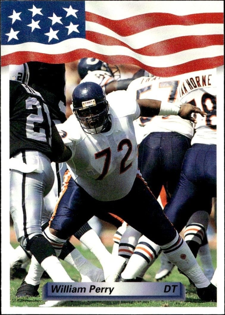 1992 Aw-Sports Team NFL William Perry #234 trading card